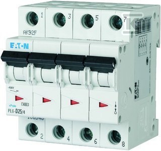 PL6-C25/4 WYŁ.NADPRĄDOWY 6KA PL6-C25/4 WYŁ.NADPRĄDOWY 6KA