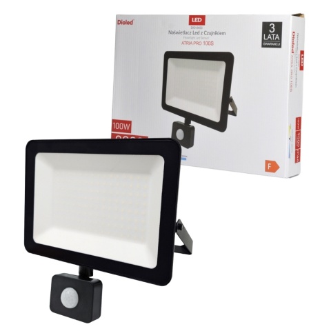 Naświetlacz DIOLED ATRIA PRO 100W/N+S 10000LM IP65