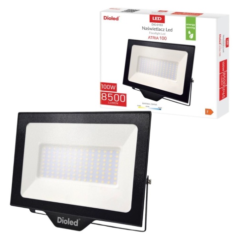 Naświetlacz dioled atria 100W 8500lm ip65