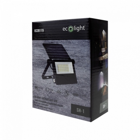 Naświetlacz solarny LED EC20119 IP65 SN-1 400lm