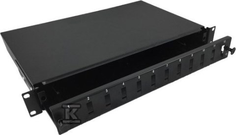 PRZEŁĄCZNICA FO 12XSC DX 19" 1U WYSUWA PRZEŁĄCZNICA FO 12XSC DX 19" 1U WYSUWA