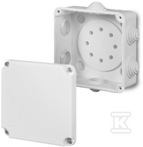 PUSZ.N/T PK-2 118X118X60 B/WKŁ.IP55 PUSZ.N/T PK-2 118X118X60 B/WKŁ.IP55