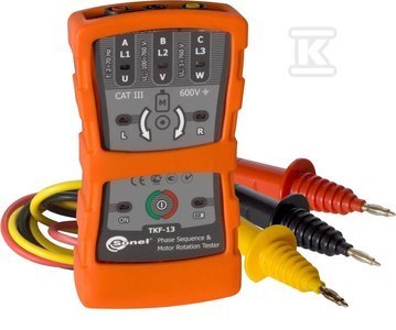 TKF-13 TESTER KOLEJNOŚCI FAZ TKF-13 TESTER KOLEJNOŚCI FAZ