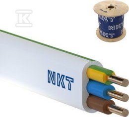 YDYP-ŻO 3X2,5 750V BĘBEN NKT