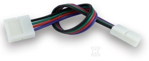 ZŁĄCZKA LED RGB 10MM TAŚMA-PRZEWÓD-T ZŁĄCZKA LED RGB 10MM TAŚMA-PRZEWÓD-T