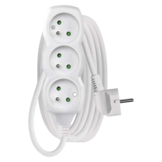 Przedłużacz EMOS P0313 3GN 3m