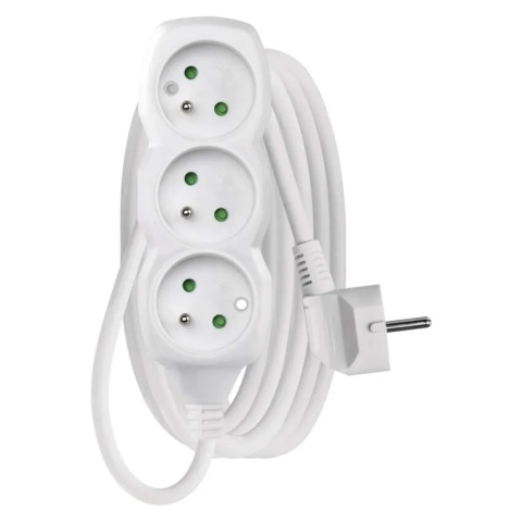 Przedłużacz EMOS P0313 3GN 3m