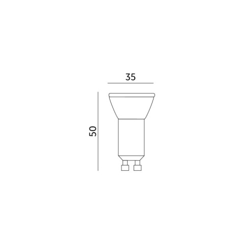 Żarówka LED Gu10 MR11 4W 4000K Kobi