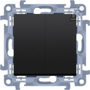 ŁĄCZNIK ŚWIECZ.IP44 CZARNY SIMON10