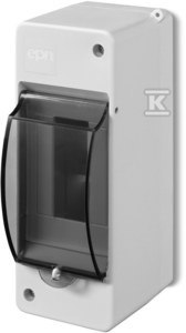 OBUD.N/T 2-MOD.Z SZYBĄ IP-30D EP-LUX