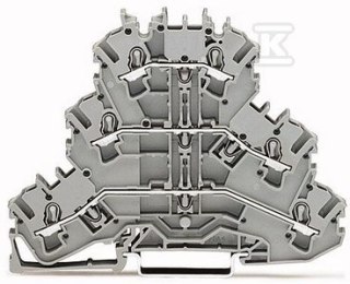 ZŁĄCZ.3-PIĘTR.2,5MM L/L/L SZARA TOPJO