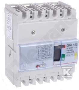 DPX3 160 4P 125A 16KA-WYŁĄCZNIK DPX3 160 4P 125A 16KA-WYŁĄCZNIK