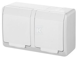 GN.2X2P+Z N/T IP44 BIAŁE HERMES GN.2X2P+Z N/T IP44 BIAŁE HERMES