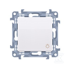 Simon 10 przycisk światło biały