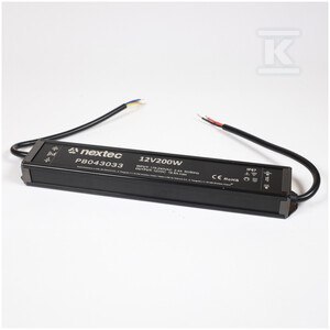 ZASILACZ WODOOD.LLG 12V IP67 16,6A 200W ZASILACZ WODOOD.LLG 12V IP67 16,6A 200W