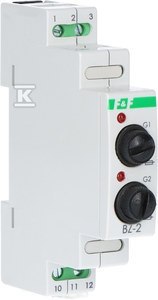 BZ-2-MODUŁ BEZP,IMAX=2X6A,2-GNIAZDOWY