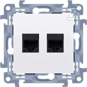 GN.2-KR.KOMP.RJ45 KAT6 BIAŁE SIMON10