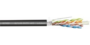 BITLAN F/UTPF 4X2X23 CAT6 350MHZ OUTDOOR
