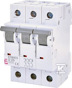 ETIMAT6 3P D25 WYŁ.NMP