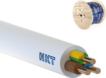 YDY-ŻO 3X2,5 750V BĘBEN NKT