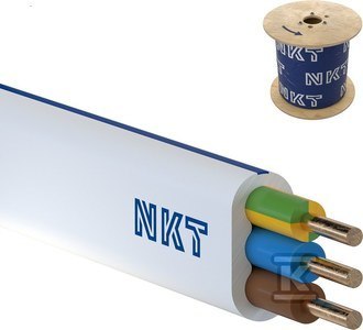 YDYP-ŻO 3X1,5 750V BĘBEN NKT