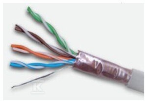 FTP KABEL 4X2X24AWG KAT.5E LSOH