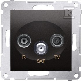 GN.RTV-SAT KOŃC.+RAM.IP44 ANT.SIMON54