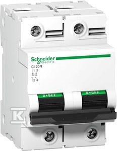 C120N 2P 125A C 10KA 415V WYŁ.NADPR