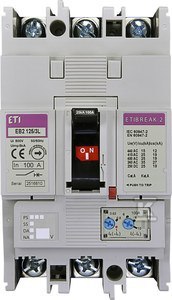 EB2 125/3L 125A-WYŁĄCZNIK MOCY 3P,25KA