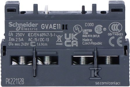 GVAE11 [1Z1R] BLOK STYK.POM.BEZZWŁ.CZO?