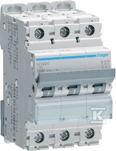 MCB WYŁ.NAD.ICN=10000A/ICU=15KA 3P C 10