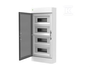 ROZDZ N/T ELEGANT 4X12 PE+N WH/SM IP40