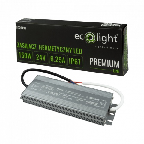 Zasilacz hermetyczny premium 150W 24V