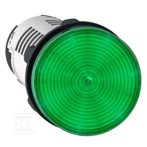 LAMP.SYGN. 230V LED ZIELONA