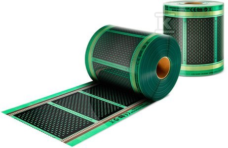 FOLIA GRZ.HD-G 140W/M2-SZ.25CM-ROL=100M FOLIA GRZ.HD-G 140W/M2-SZ.25CM-ROL=100M