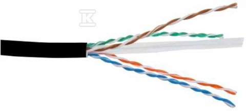 KABEL U/UTP KAT. 6 ZEW., SUCHY PE 305M KABEL U/UTP KAT. 6 ZEW., SUCHY PE 305M