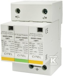 OGR.PRZEP.T1+2 12,5KA 2P+G DS50PV-1000G