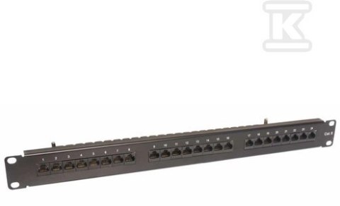PANEL KATEGORII 6 19" 1U 24XRJ45, UTP PANEL KATEGORII 6 19" 1U 24XRJ45, UTP