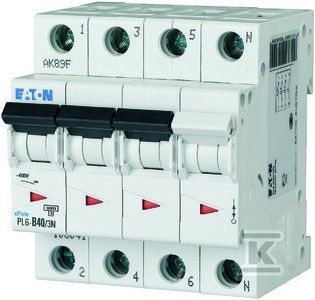 PL6-D40/3N WYŁ.NADPRĄDOWY 6KA PL6-D40/3N WYŁ.NADPRĄDOWY 6KA