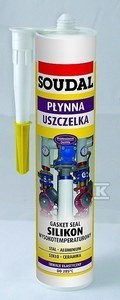 SILIKON WYSOKOTEMP. CZERWONY 280ML