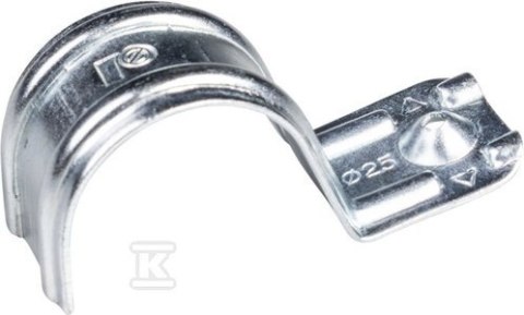 UCHWYT STALOWY DO KABLI OCYNK. POJ 12MM UCHWYT STALOWY DO KABLI OCYNK. POJ 12MM
