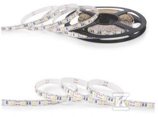 TAŚMA LED 12V 5050 14,4W L.IP20 RGB 10M