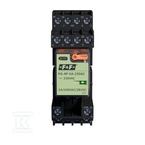 ZESTAW PRZEKAŹNIK+AKC GPK-4P-230AC
