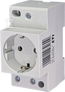 GNIAZDO T-2P+Z SCHUKO P