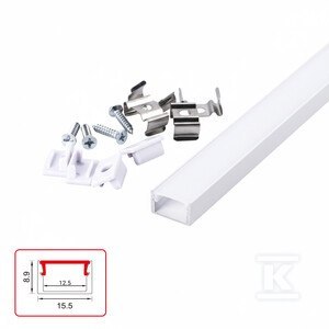 PROFIL LED NEXTEC N/T NTA+KLSZ+ZAŚ 202C