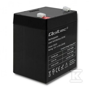 AKUMULATOR AGM 12V 4.5AH MAX. 67.5 AKUMULATOR AGM 12V 4.5AH MAX. 67.5
