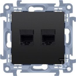 GN.2-KR.KOMP.RJ45 KAT6 CZARNY SIMON10