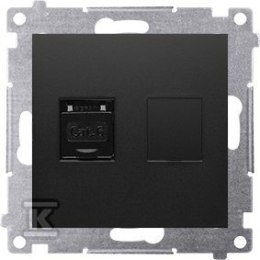 GN.KOMP.RJ45 KAT6 PRZES.CZARNY SIMON54