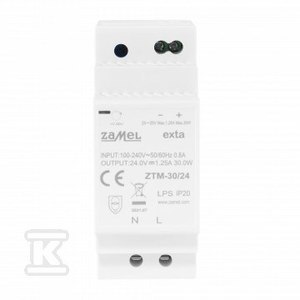 ZASILACZ 30W 24V ZTM-30/24 ZASILACZ 30W 24V ZTM-30/24