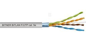 BITLAN F/UTP 4X2X24AWG(0,5)CAT.5E BĘBEN BITLAN F/UTP 4X2X24AWG(0,5)CAT.5E BĘBEN
